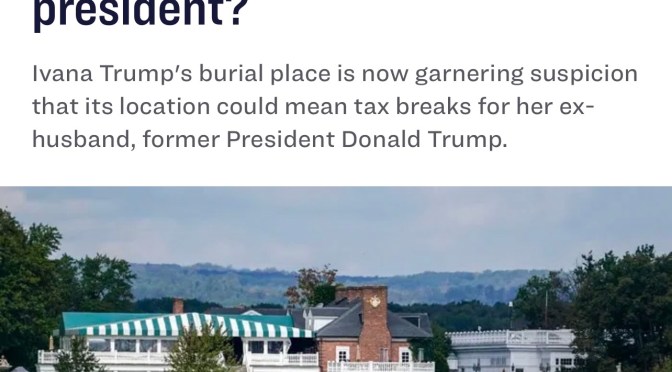 Some people will do anything to avoid paying taxes.