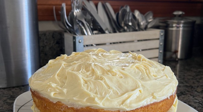 This cake has a certain a-peel.