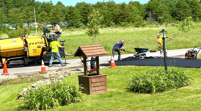 The driveway replacement finale.