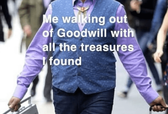 Things seen while shopping.