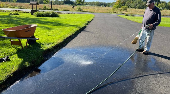 The… but it has nowhere to go so that’s a half assed solution…. project.