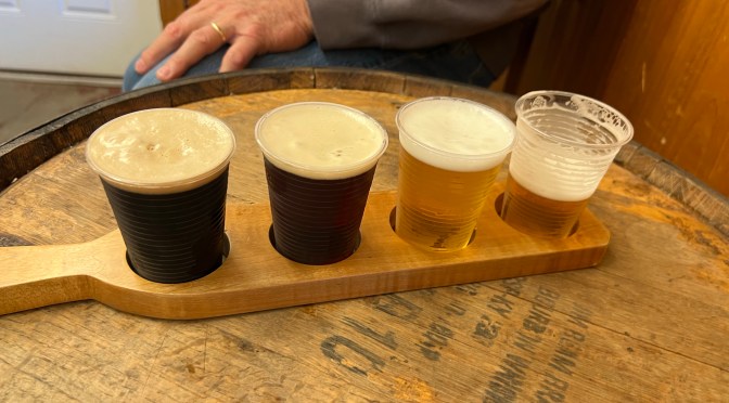 Tumbledown brewery trip.