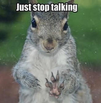 He really can’t help himself.