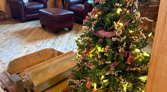 Even man caves need decorations…