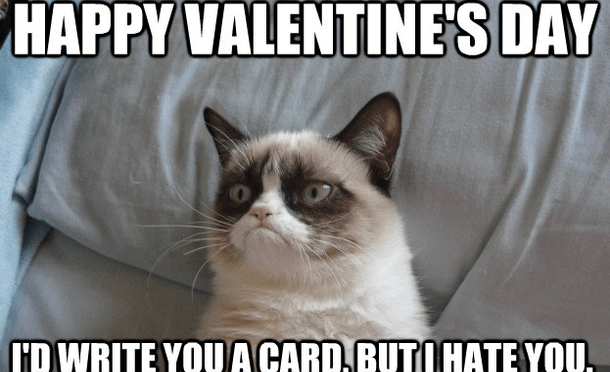 The anti Valentine gift for the rest of you…