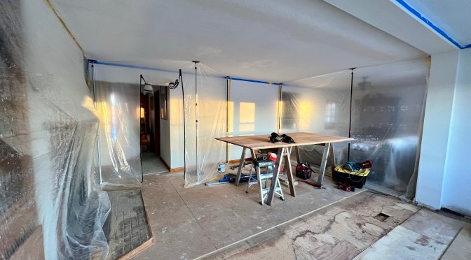 Home renovations are not for the faint hearted.