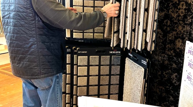 And he thought furniture shopping was bad…