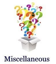 Miscellaneous nonsense.