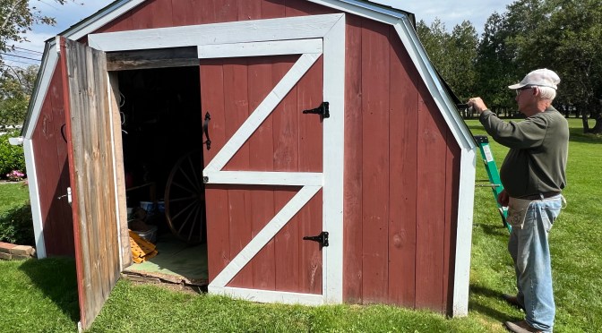 He’s not happy unless he has a project. Or two…