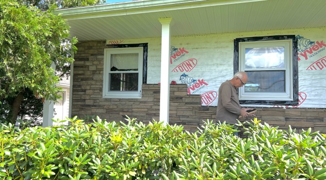 Between a rock and a hard… ceiling.