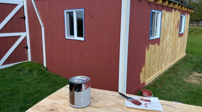 And then there was paint.