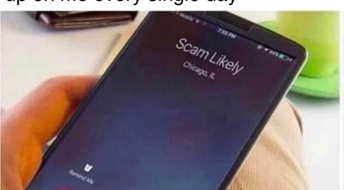 Is everything a scam these days?