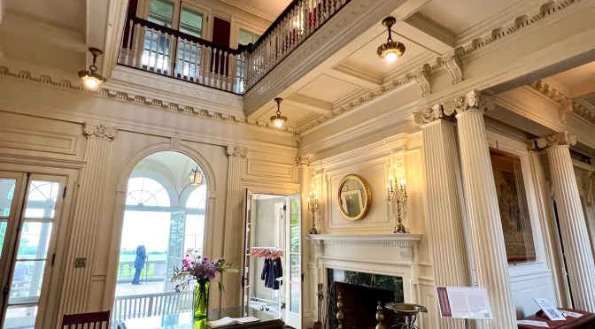 Blithewold manor, downstairs.