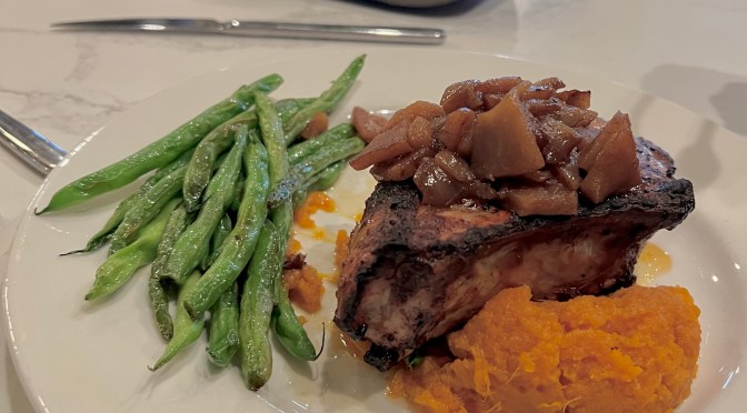 The world’s best pork chop.