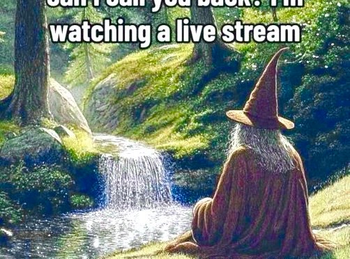 What I’m not watching.