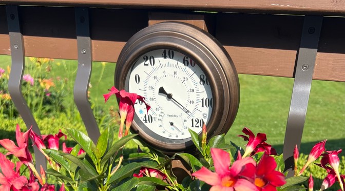 Humor, high temps and helping hands.